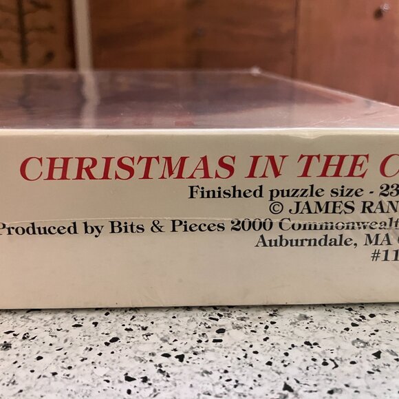 Bits &Pieces "Christmas in the City" 1000-Piece sealed Jigsaw Puzzle (23"x29") - Picture 3 of 4